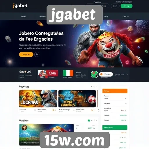 Características inovadoras do site jgabet